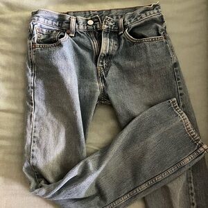 Levi's 505 Straight Blue Jeans